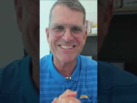 Jim Harbaugh: #JustinHerbert is the toughest QB in the history of the #NFL #chargers