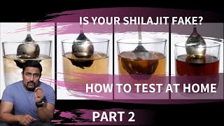 IS YOUR SHILAJIT FAKE ? - HOW TO TEST SHILAJIT AT HOME ?