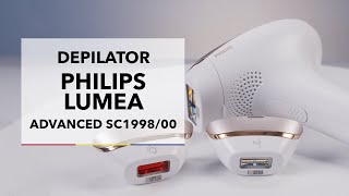 Depilator IPL - Philips Lumea Advanced SC1998/00 - dane techniczne - RTV EURO AGD