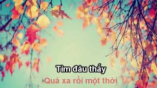 Video thumbnail of "MOT COI TINH PHAI KARAOKE"