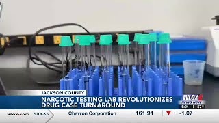 Narcotics testing lab expediting drug cases in Jackson County