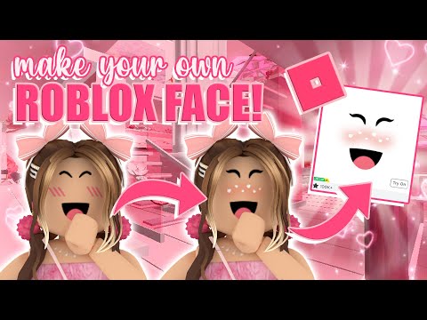 How to make a custom face in Roblox￼ (Mobile￼)￼ 