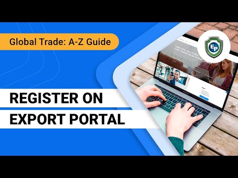 Export Portal: Registration Walkthrough