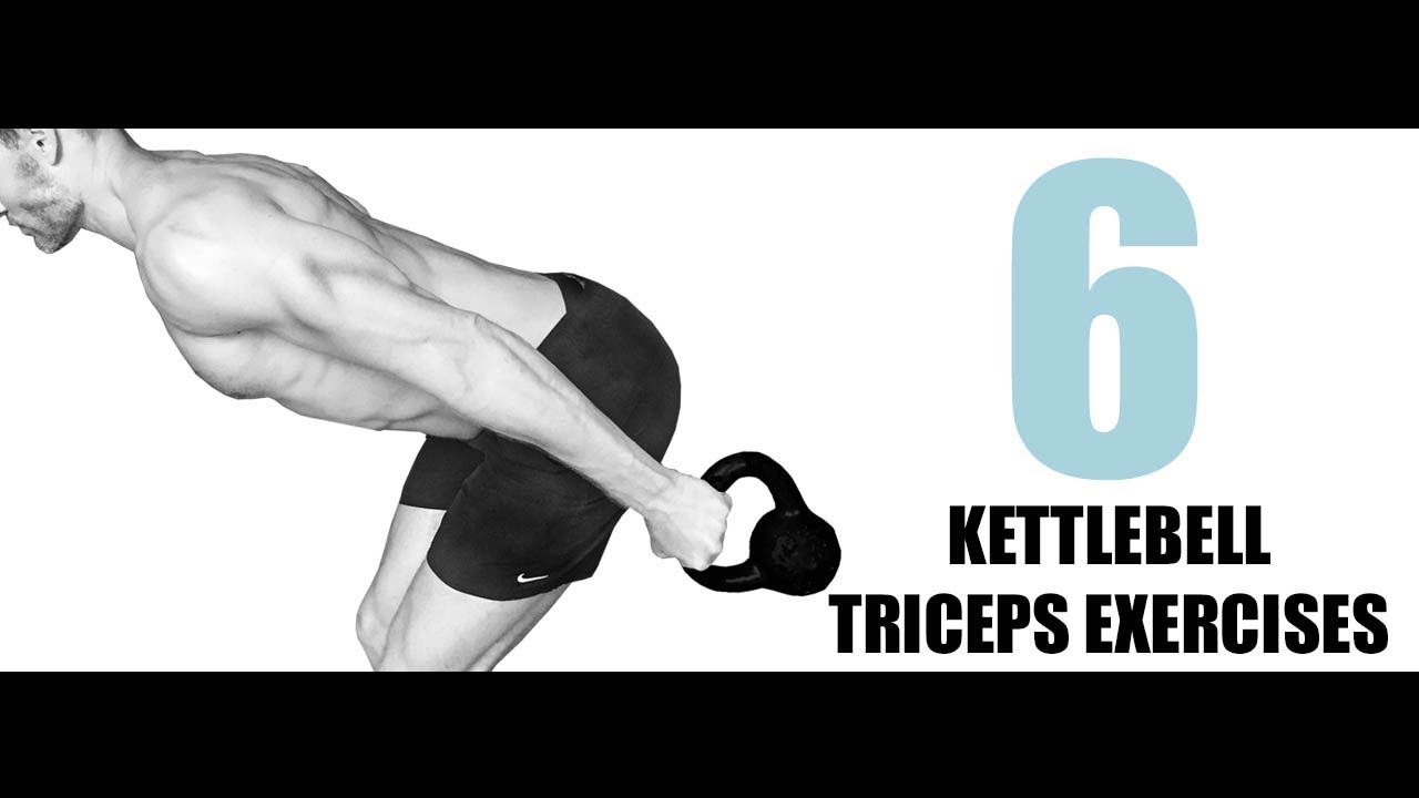  Tricep Workout With Kettlebell for push your ABS