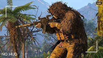 Ghost Recon Breakpoint – Deep Jungle Stealth Operation | NO HUD Ultra Realistic Gameplay [4K HDR]