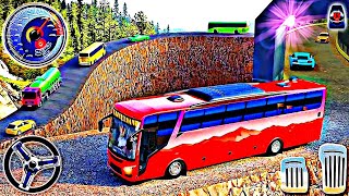 Modern Bus Drive Hill Station || Mountain Driver Bus Offroad || Unique Games screenshot 3