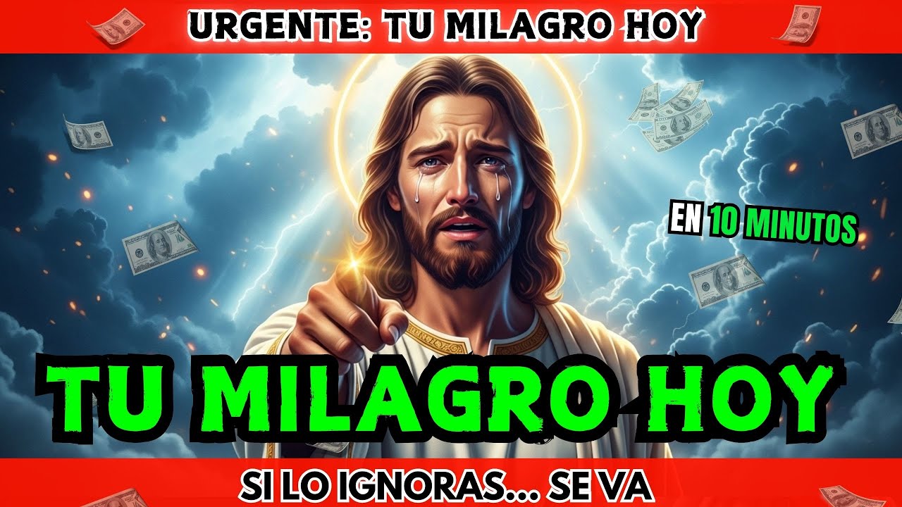 URGENTE: JESÚS TE SUPLICA — SI LO IGNORAS, PIERDES TU MILAGRO HOY