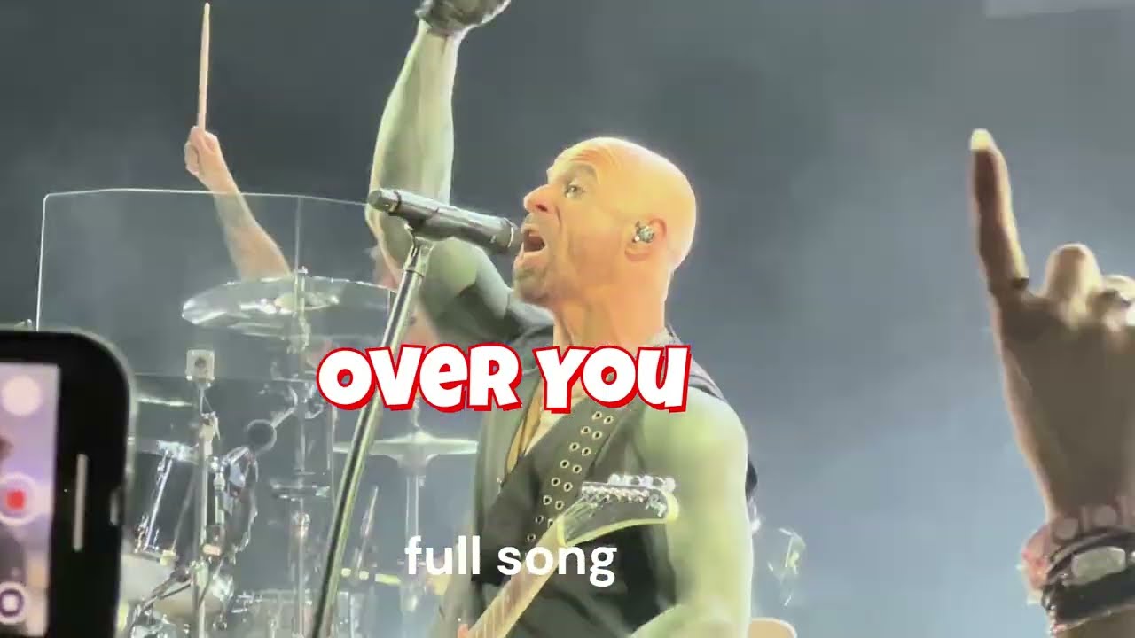 Over You by Daughtry Live in Detroit full song