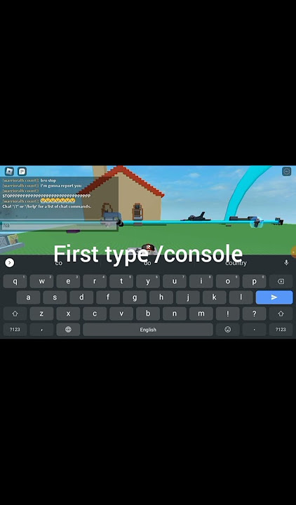 how to use console in Roblox! #easy