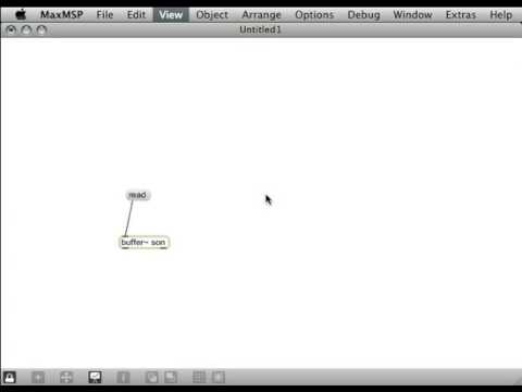 Simple sample player on MAX/MSP