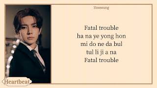 ENHYPEN (엔하이픈) 'Fatal Trouble' easy lyrics