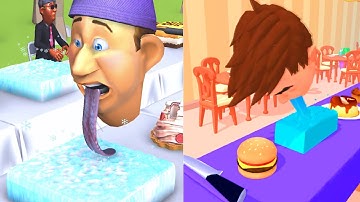 Lick Food ​​ vs Lick Runner All Levels Gameplay Android, iOS