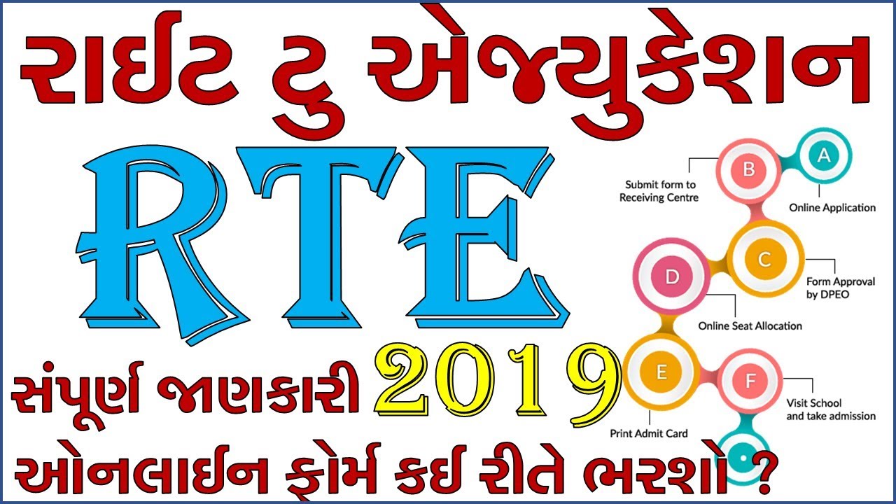 RTE 2019 20 I RTE ONLINE APPLICATION GUJARATI I RIGHT TO EDUCATION GUJARATI I VIRAL GAJJAR YouTube