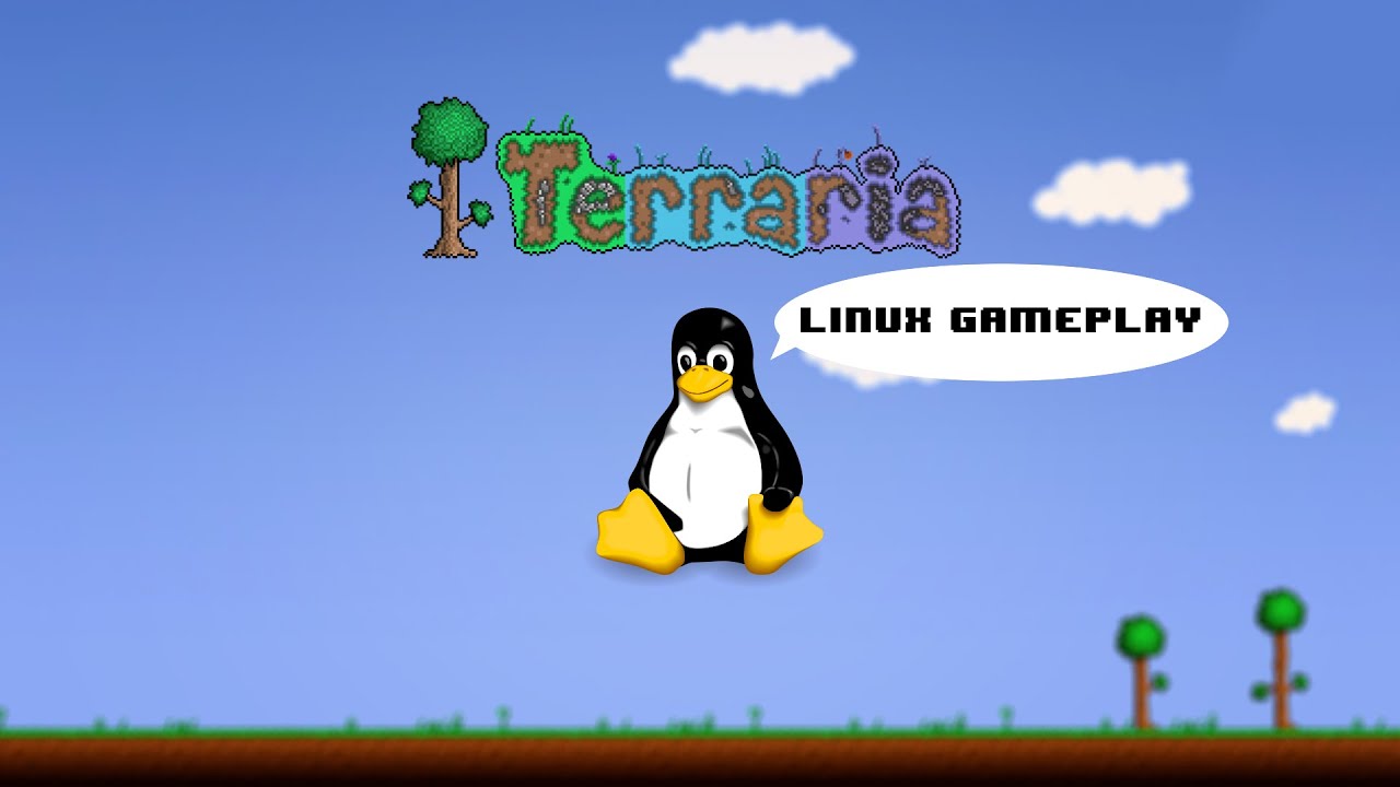 Terraria - [1080P@60FPS Gameplay] (Linux) - YouTube