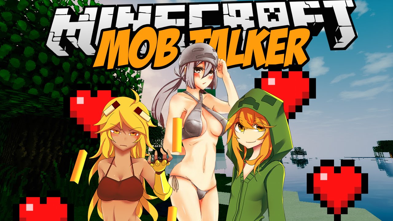 Minecraft mob talker 2 mod scripts - 🧡 Anime Girl In Cave.