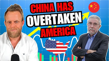 Wereldberoemde econoom Paul Krugman zegt dat China Amerika heeft ingehaald