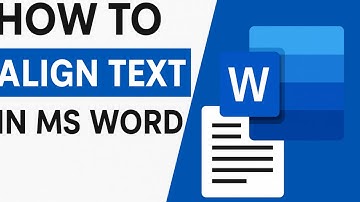 How to Align Text in MS Word | Easy Tutorial for Beginners