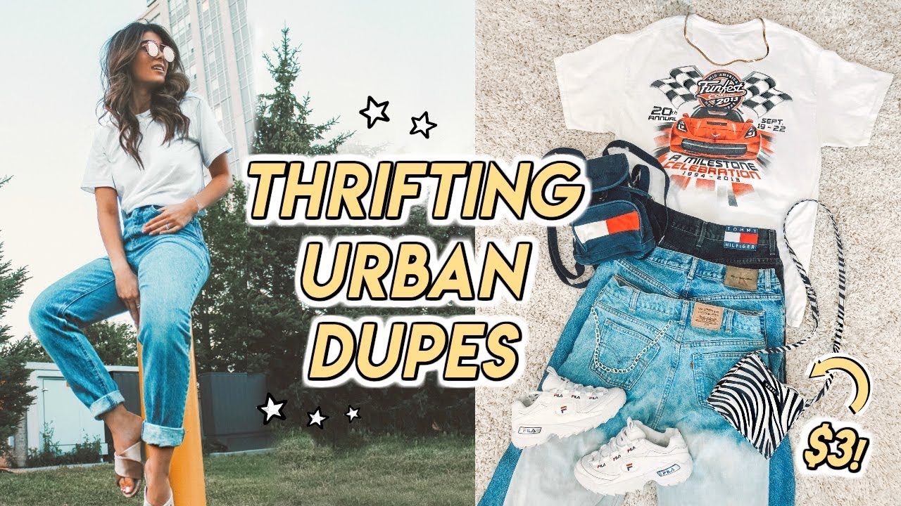 Thrifting Urban Outfitters Dupes For Summer Youtube