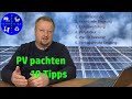 Photovoltaikanlage pachten oder mieten - 10 Tipps, auf die man achten sollte.