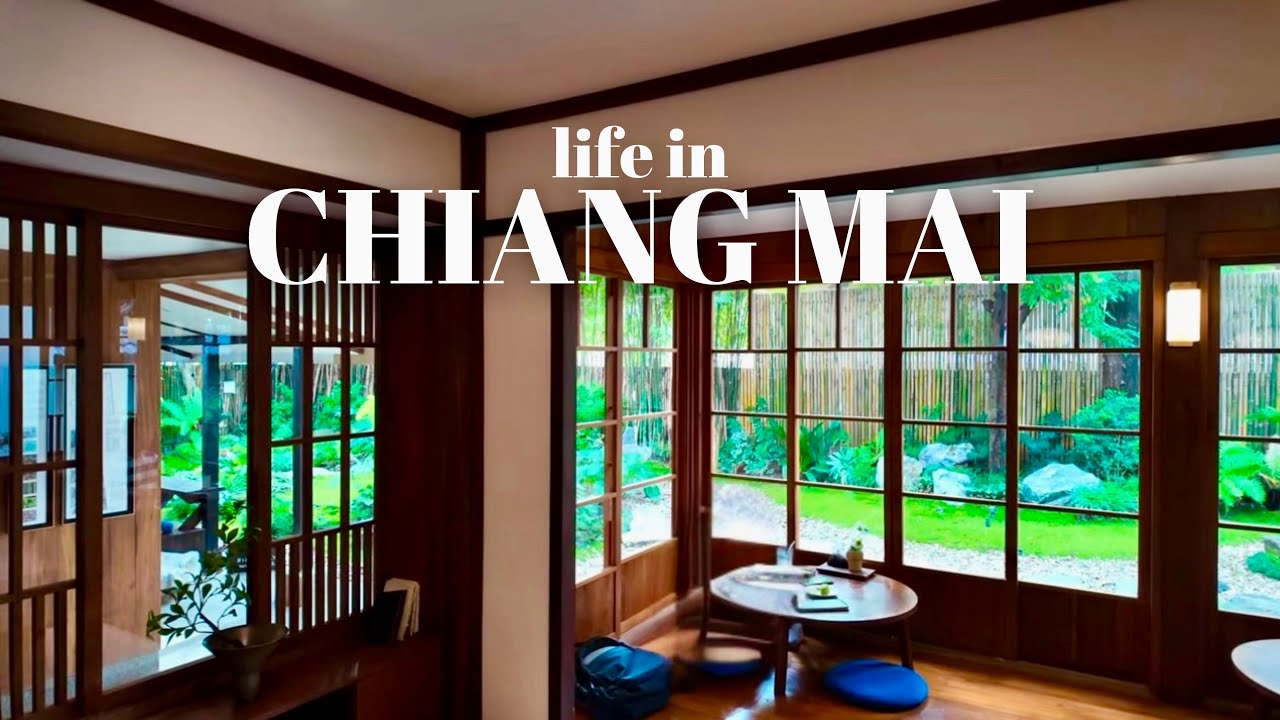 Food, coffee & relaxation: A slow day in the city | Chiang Mai vlog