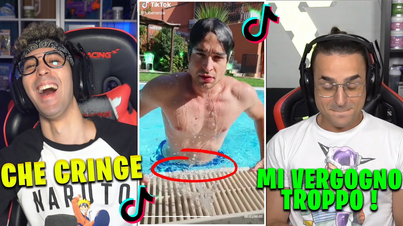 REACTION AI TIK TOK CRINGE DI TUBERANZA (100% CRINGE)