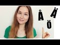 Learn Finnish: Pronouncing Å, Ä, Ö