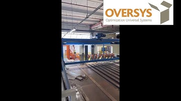 VIDEO OVERSYS U72270325 RAPIDEX RAPIDLINE 3 COLOR FLEXO FOLDER GLUER WITH RDC AND ROBOT PALLETIZER