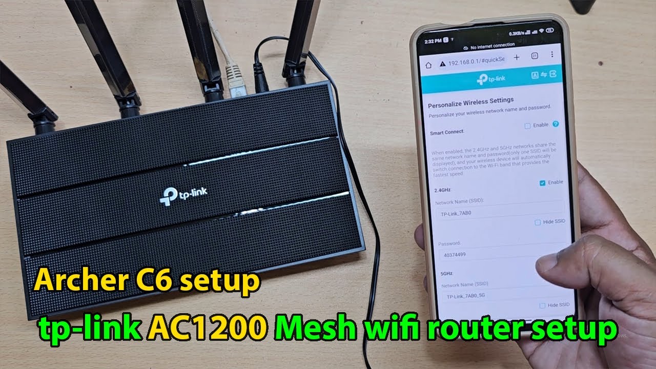 tp-link-ac1200-mesh-wifi-router-setup-youtube