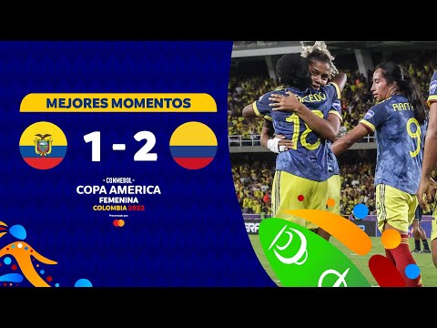 #CAFem | Ecuador 1-2 Colombia | Highlights