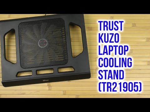 Распаковка Trust KUZO Laptop Cooling Stand TR21905