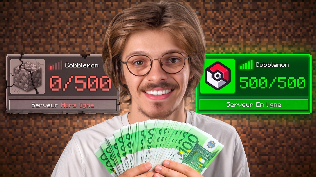 J'ai racheté un petit Serveur Minecraft à l'Abandon (c'est rentable ?)