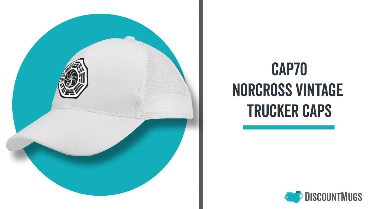 Embroidered Norcross Vintage Trucker Caps YouTube