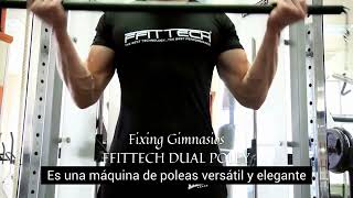 Ffittech Dual Poley. Functional Trainer - Polea Doble Ajustablefunctional Trainer