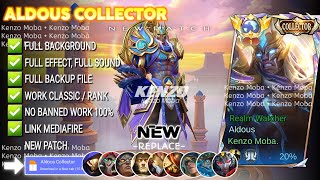 NEW!! Script Skin Aldous Collector - Realm Watcher Full Effect & Voice | Patch Terbaru