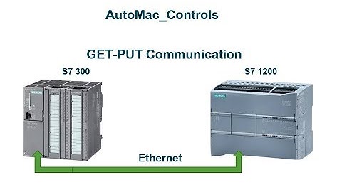 Siemens_S7 300 (SIMATIC Manager) to S7 1200 (TIA) Communication using GET-PUT