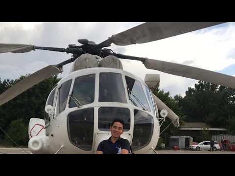 Лётная практика студентов (пилоты вертолётов) группы ЛЭ - 17 (В) || Академия Гражданской Авиации