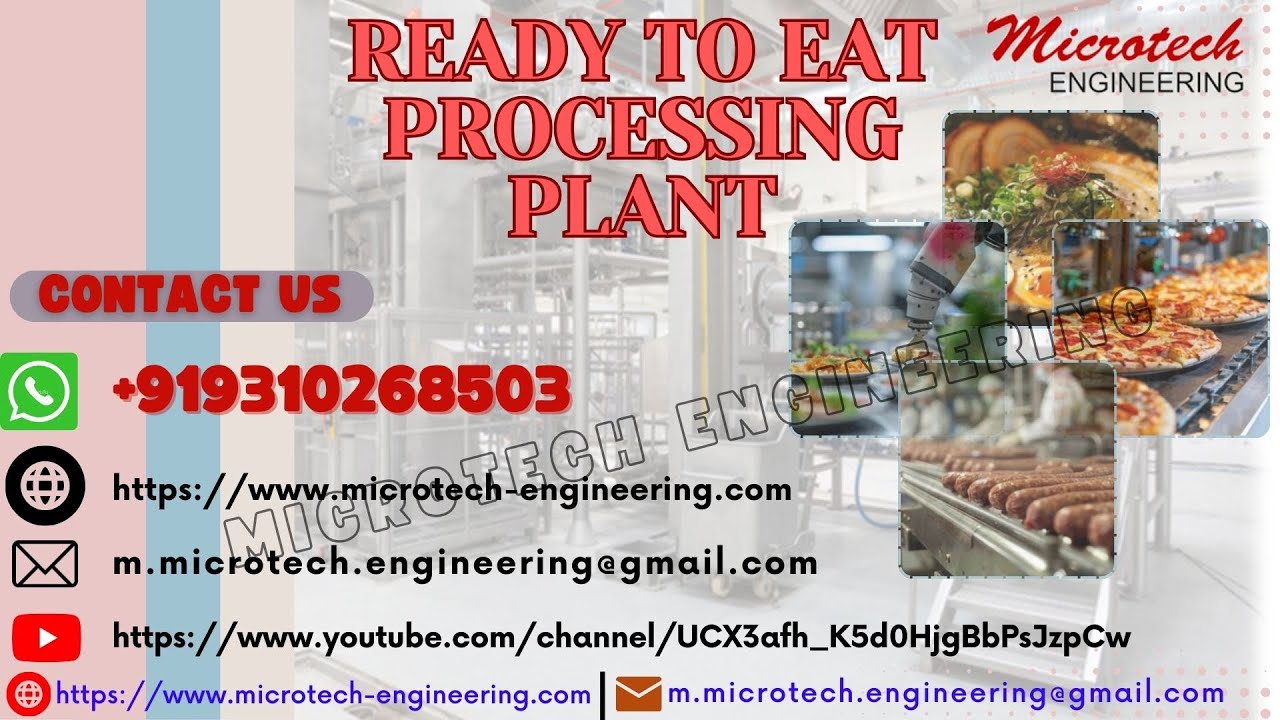 RTE Processing Plant: Safe and Convenient Food by Microtech Engineering