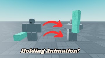How to make a holding animation for tools! | Roblox Studio