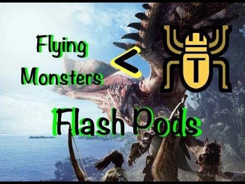 loadout.tf mobile Monster Hunter World’s Best Slinger Ammo for Flying Monsters — Flash Pods
