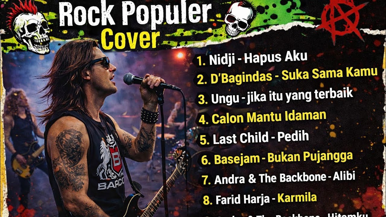 Cover Lagu Populer Versi Rock | Dijamin Merinding!