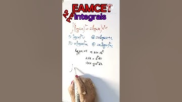 #Shorts AP EAMCET Integrals With amazing Shortcut Sol from prev MATHS SUPER TIPS AND TRICKS-LAKSHMI