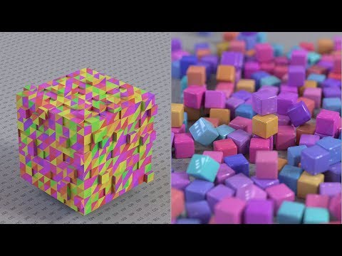 Tutorial No.73 : How to add Random Colors to objects and polygons in Arnold for Cinema 4d