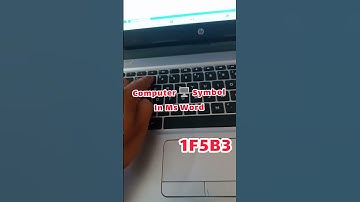 Computer symbol in Ms Word shortcut keys #msword #shortcutkeys #computer #shorts #shortsvideo