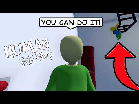 BALDI AND NOOB ESCAPE ADVENTURE in HUMAN FALL FLAT..! - YouTube