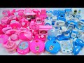 Toyasmr30 minutes unboxing and test over 60 pink vs blue home appliances run by battery silentvlog