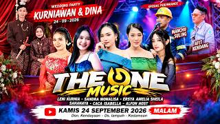 🔴LIVE THE ONE MUSIC Ft CELLO Audio 🔥WEDDING PARTY KURNIAWAN & DINA || Kendayaan – Lampah – Kedamean