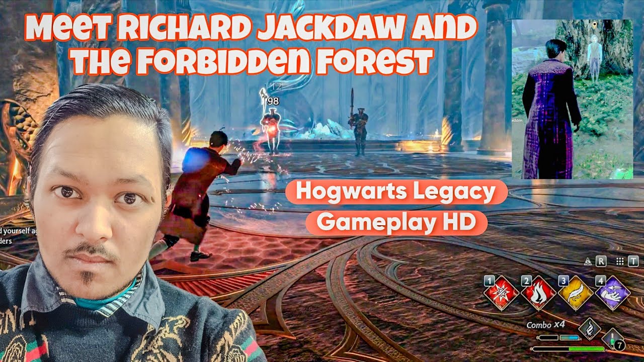Встречайте Ричарда Джекдоу и Запретный лес: Наследие Хогвартса. Полное прохождение игры в HD каче...