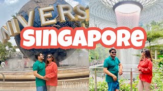 মাত্র দুই হাজার টাকায় সিঙ্গাপুর ভ্রমণ | A day in Singapore | Merlion, Universal Studios, Bugis