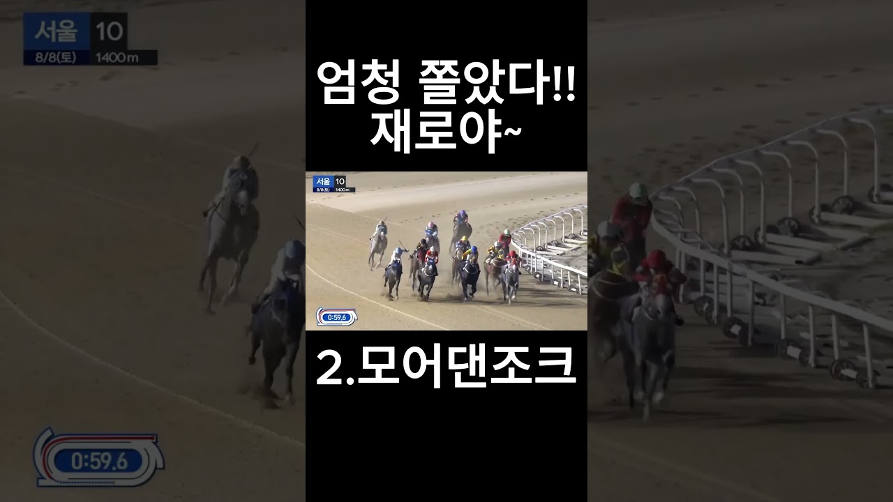 엄청 쫄았다  재로야~  #경마  #경마예상  #경마방송  #경마예상방송  #서울경마  #금요경마  #토요경마  #일요경마 #경마장