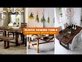 30+ Rustic Decorating Ideas - Easy DIY Farmhouse Dining Tables ✨